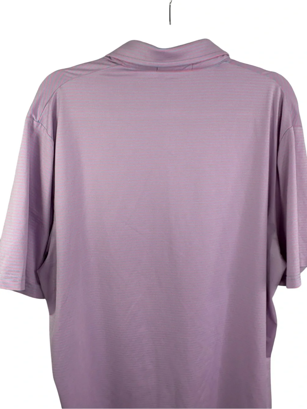RLX Ralph Lauren striped golf Men's Polo Shirt - Light Lavender size L
